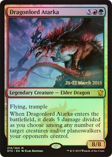 (Promo-Prerelease)Dragonlord Atarka/龍王アタルカ